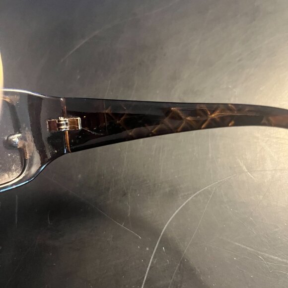 DG Sunglasses Good Condition Tortoise Shell With Diamond look Accents - Picture 11 of 11